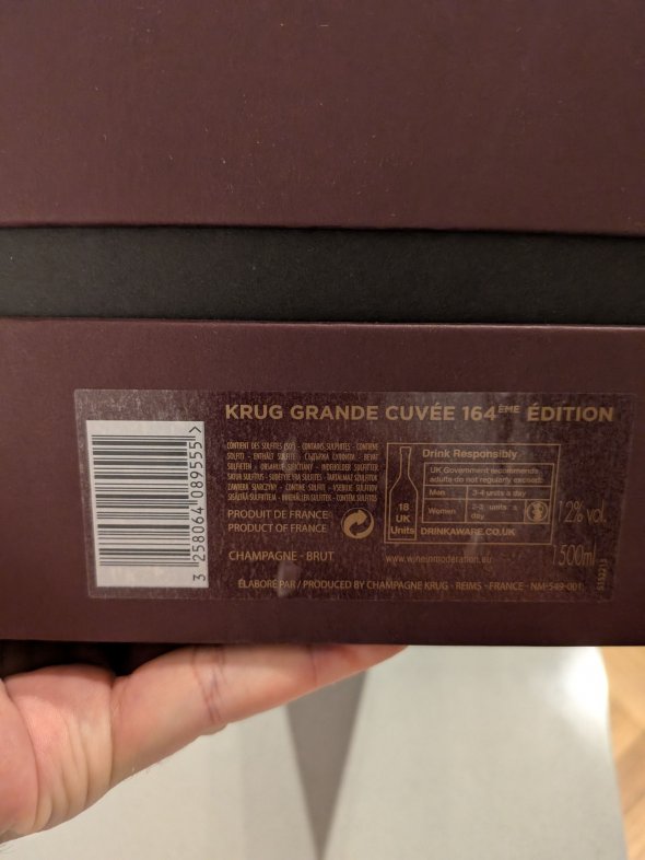 Krug Grande Cuv&eacute;e 164&egrave;me &Eacute;dition Magnum (1.5L)