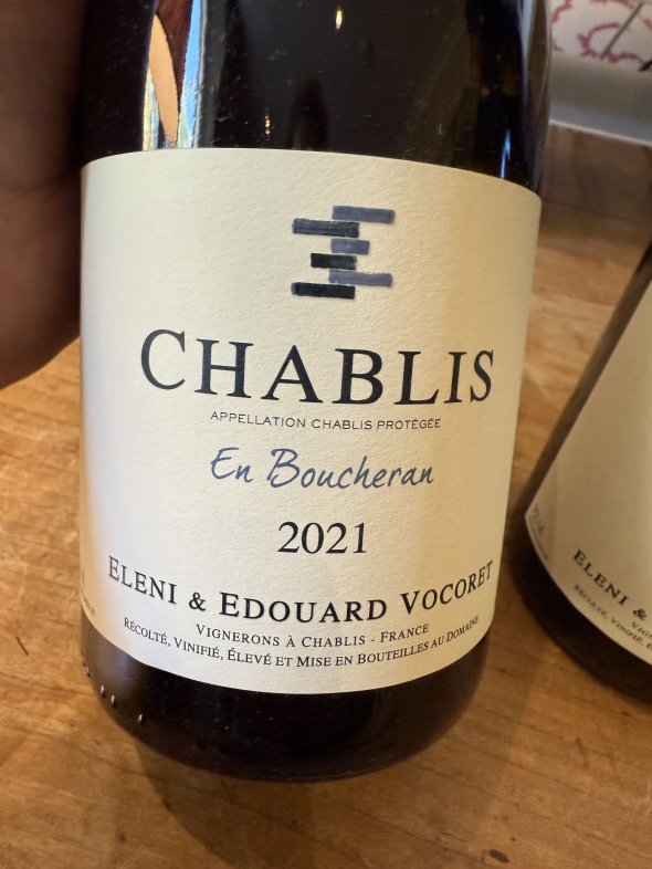 Eleni & Edouard Vocoret, Chablis, En Boucheran