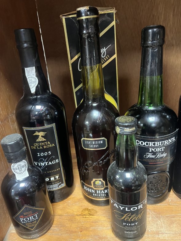 Mixed Port Madeira Sherry X 10