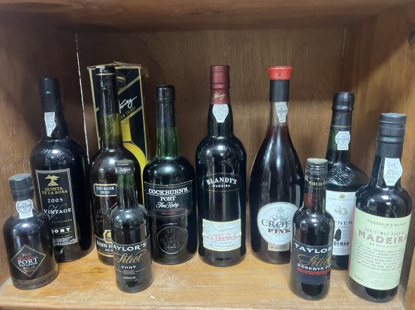 Mixed Port Madeira Sherry X 10