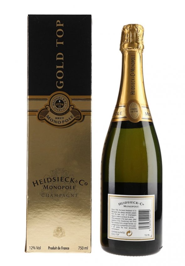 Vintage Heidsieck & Co. Monopole Gold Top