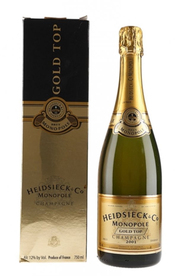 Vintage Heidsieck & Co. Monopole Gold Top