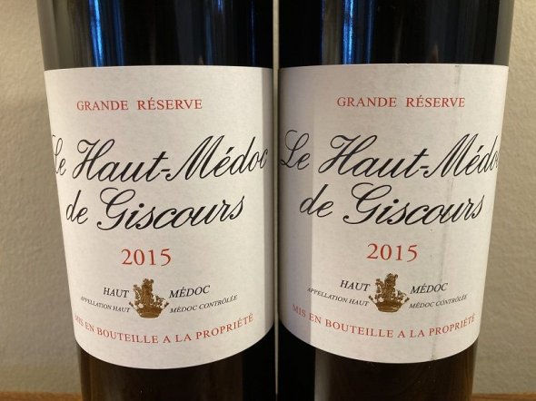 Le Haut-Medoc de Giscours, Chateau Giscours, Haut-Medoc