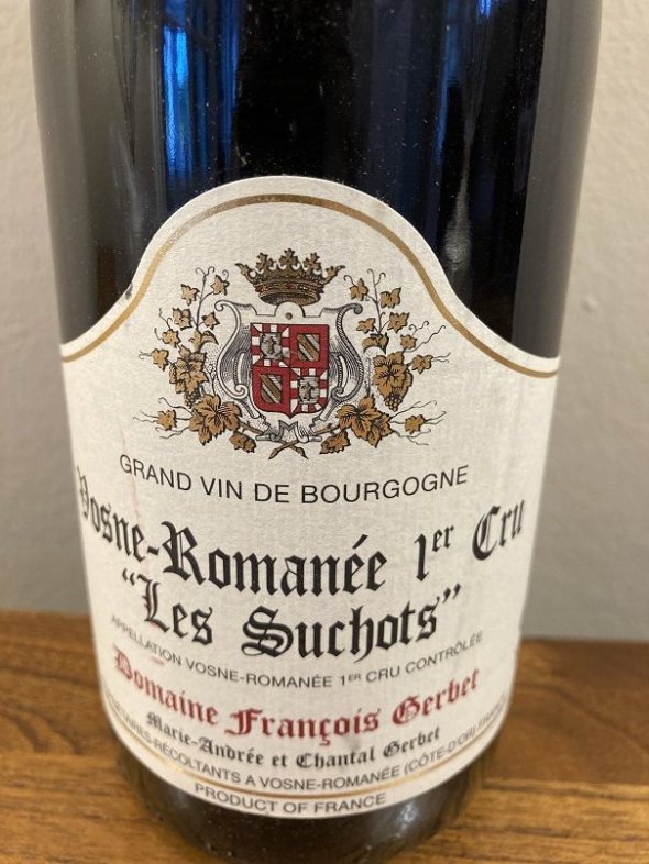 Domaine Francois Gerbet, Vosne-Romanee Premier Cru, Les Suchots