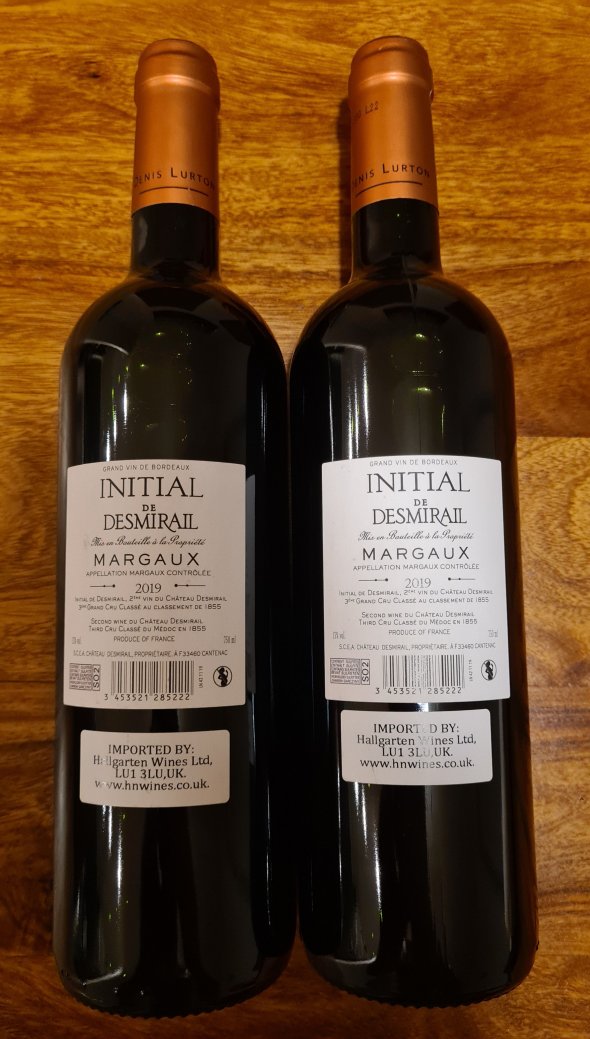 Initial de Desmirail, Margaux