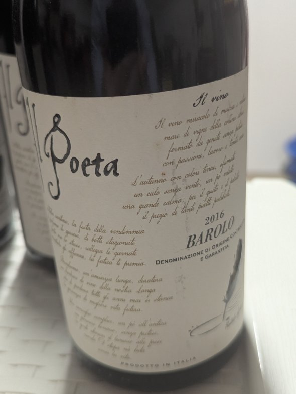 Il Poeta, Barolo