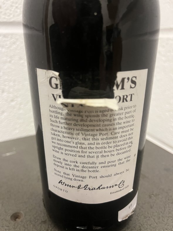 Graham's, Vintage Port