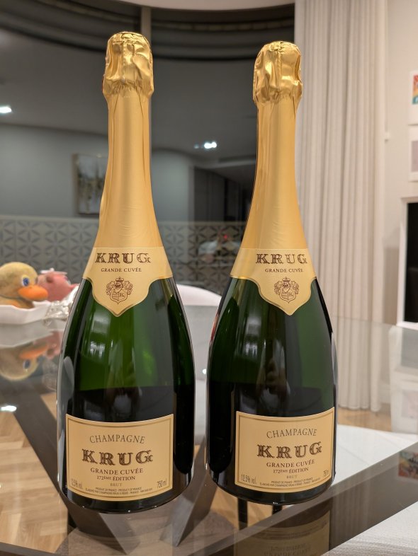 Krug Grande Cuv&eacute;e 172&egrave;me &Eacute;dition Champagne Brut 750ml Brand New & Sealed