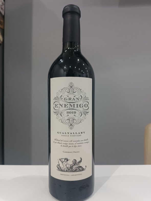 El Enemigo (Aleanna), Gran Enemigo Gualtallary Single Vineyard Cabernet Franc, Tupungato