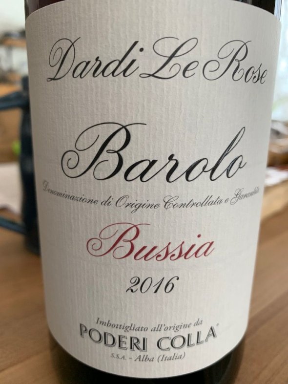 Poderi Colla, Barolo, Bussia Dardi le Rose