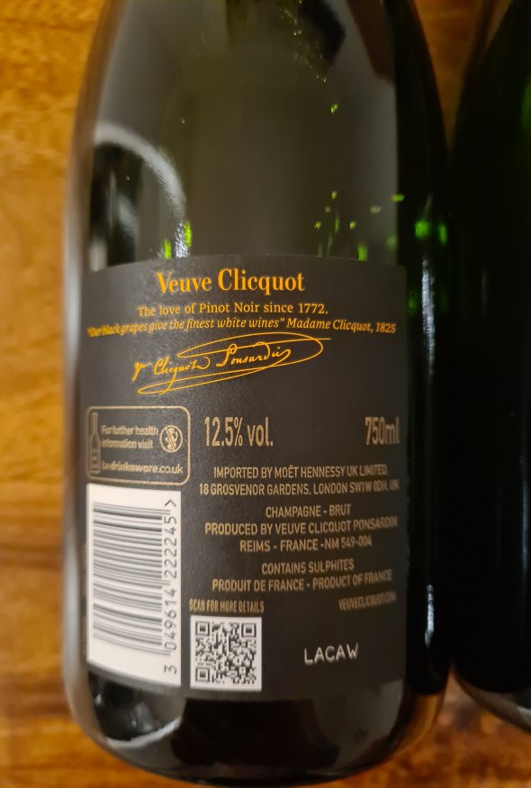 Veuve Clicquot, Yellow Label Brut