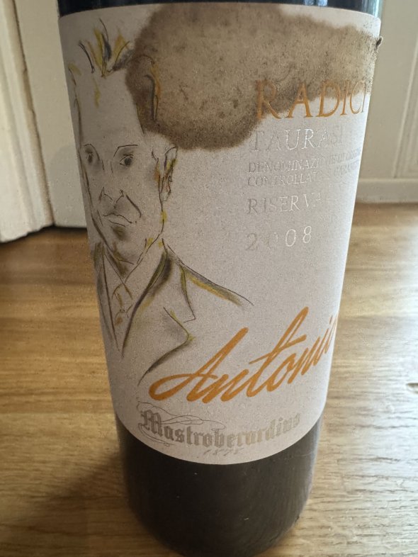 Mastroberardino, Radici Riserva Antonio, Taurasi