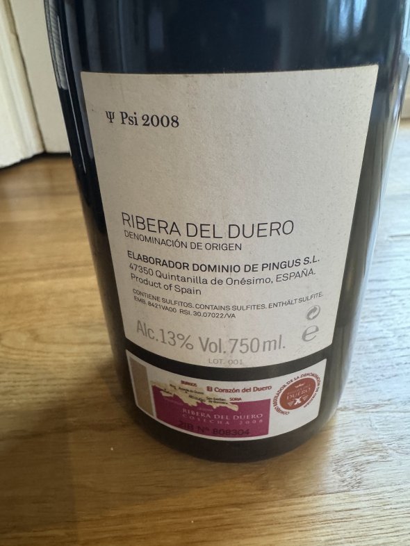 Peter Sisseck, Psi, Ribera del Duero DO