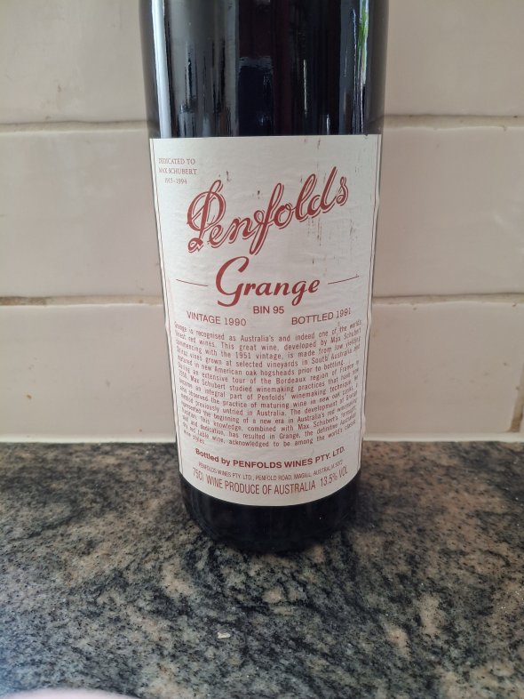 Penfolds, Grange, South Australia