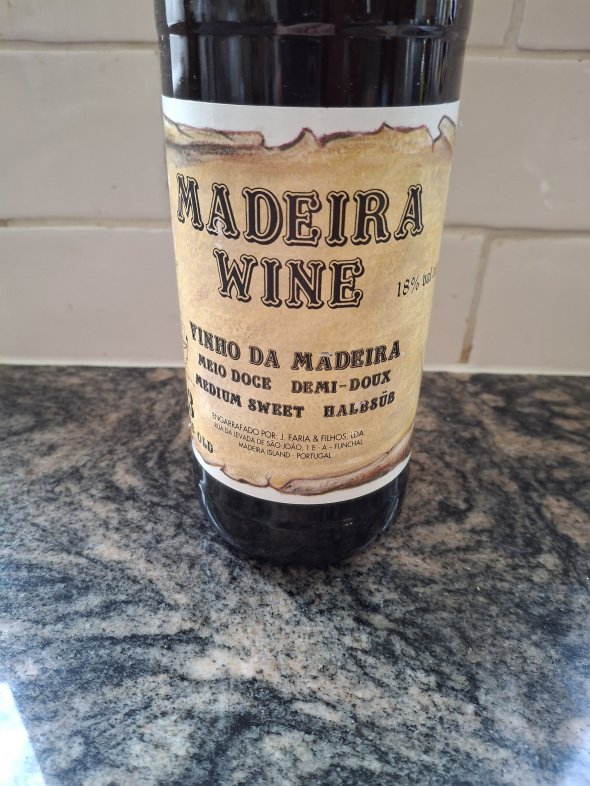 Medium Sweet Madeira, J. Faria
