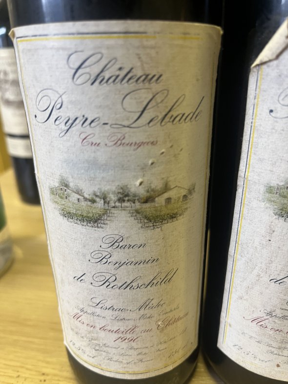 Chateau Peyre-Lebade, Listrac-Medoc Baron Benjamnin de Rothschild