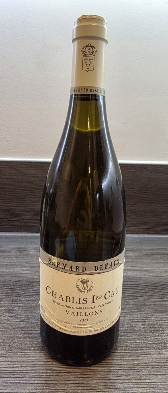 Bernard Defaix, Chablis, 1er Cru Vaillons 