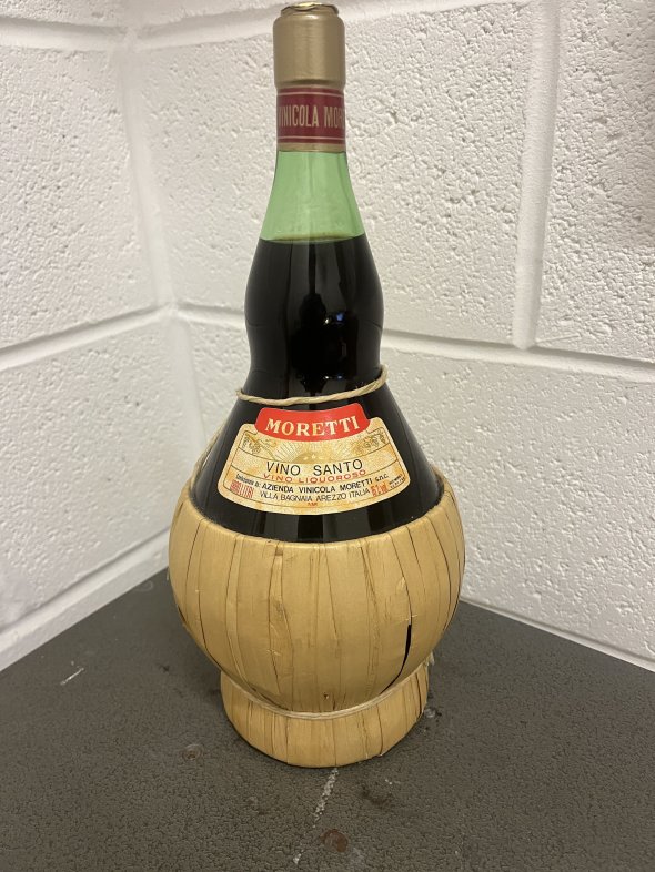 VINO SANTO Moretti Vino Liquoroso  ITS SIZE 1.880 Litri  16%