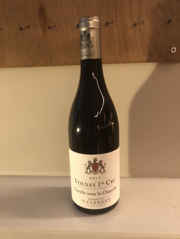 Domaine Y. Clerget, Volnay Premier Cru, Carelle sous la Chapelle