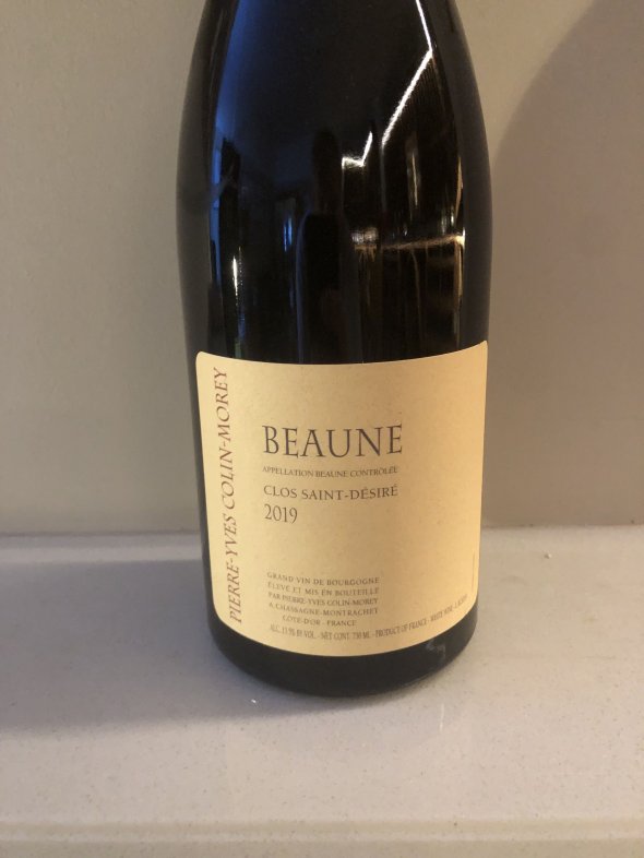 Pierre-Yves Colin-Morey, Beaune, Clos St. Desire Blanc