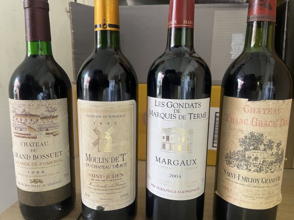 Classic Bordeaux Bin Ends X 4 