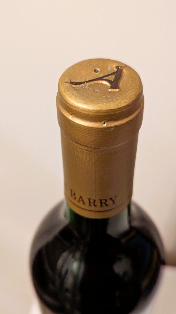 Jim Barry, The Armagh Shiraz, Clare Valley