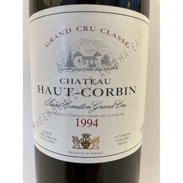 Chateau Haut-Corbin Grand Cru Classe, Saint-Emilion Grand Cru