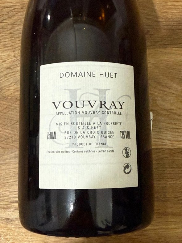 Domaine Huet, Vouvray, Clos du Bourg Moelleux