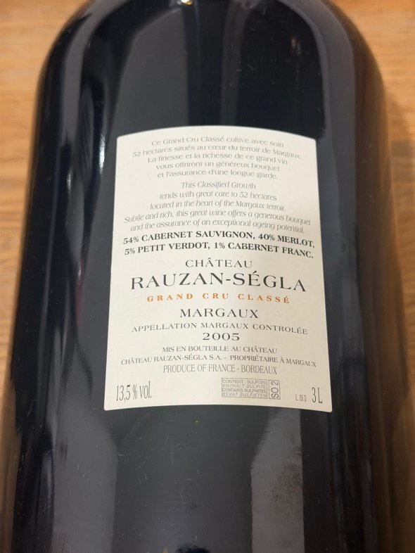 Chateau Rauzan-Segla 2eme Cru Classe, Margaux