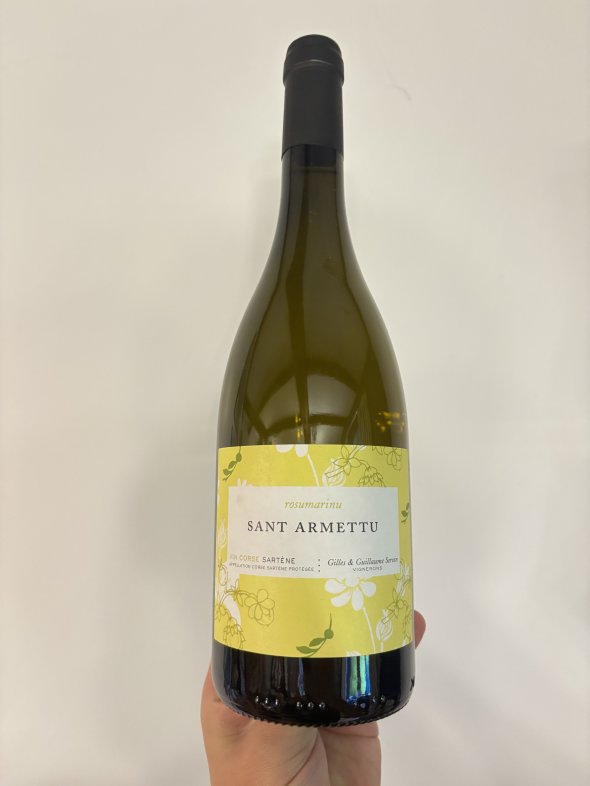 Domaine Sant Armettu, Rosumarinu Blanc, Corse-Sartene