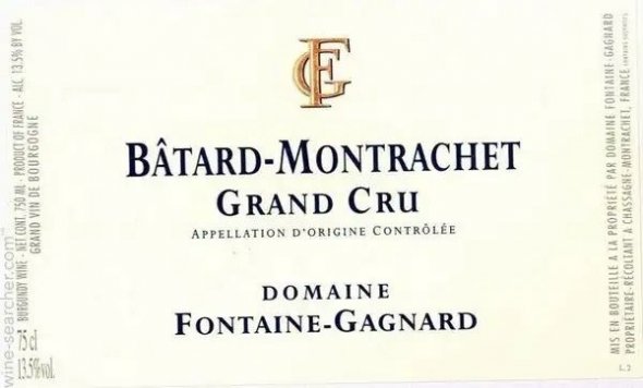 2013 Le Montrachet Grand Cru, Domaine Fontaine-Gagnard