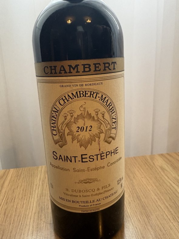 Chateau Chambert-Marbuzet, Saint-Estephe