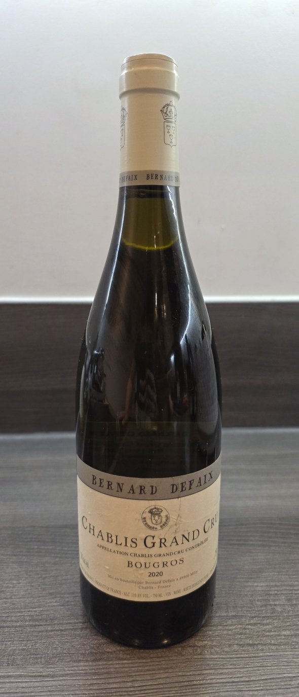 Bernard Defaix, Chablis Grand Cru, Bougros