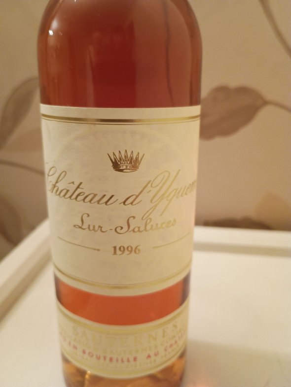 Chateau d'Yquem Premier Cru Superieur, Sauternes