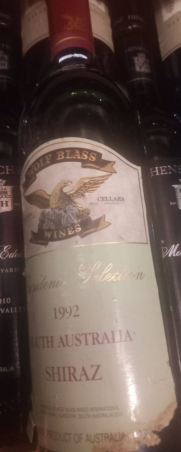 Wolf Blass, President's Selection Shiraz, South Australia