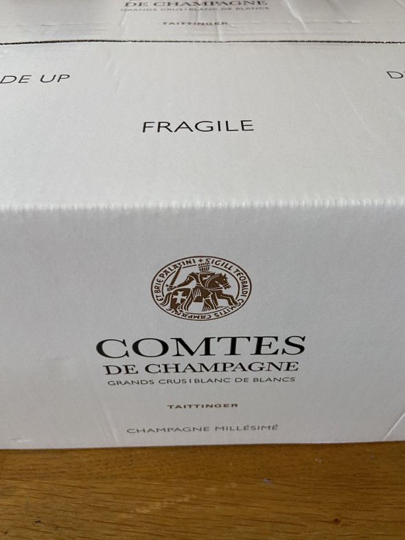 1 X TAITTINGER, COMTES DE CHAMPAGNE BLANC DE BLANCS. 