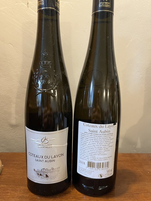 Domaine des Forges, Coteaux du Layon, Saint Aubin