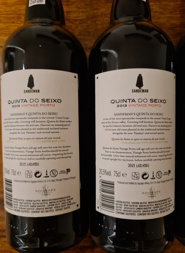 Sandeman, Quinta do Seixo Vintage Port