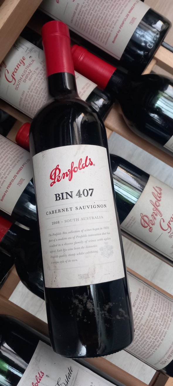 Penfolds, Bin 407 Cabernet Sauvignon, South Australia