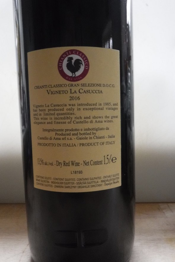 Castello di Ama, Chianti Classico, Vigneto Casuccia Gran Selezione