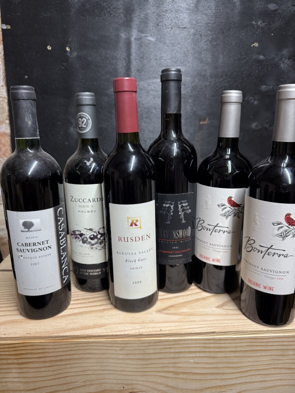 Mixed new world x 6 inc rusden black guts