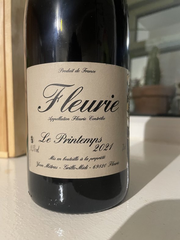 Yvon Metras, Le Printemps, Fleurie