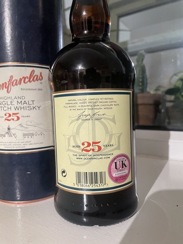 Glenfarclas, Highland Single Malt 25YO, Speyside