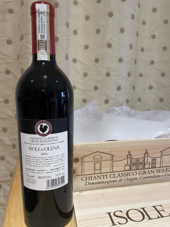 Isole e Olena, Chianti Classico, Gran Selezione - 97Pts RP