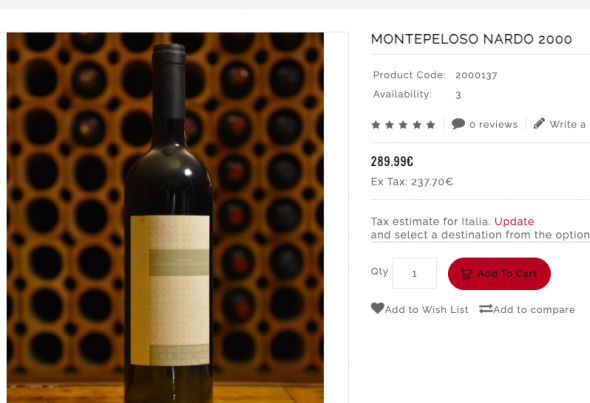 Montepeloso, Nardo, IGT