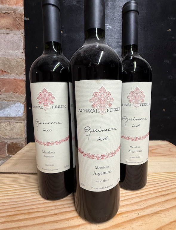 Achaval Ferrer, Quimera, Mendoza x3