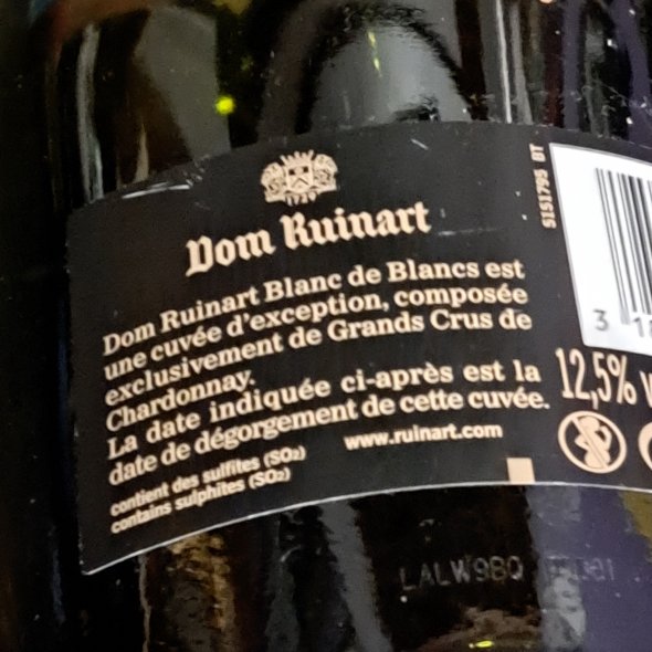 Dom Ruinart Blanc de Blancs