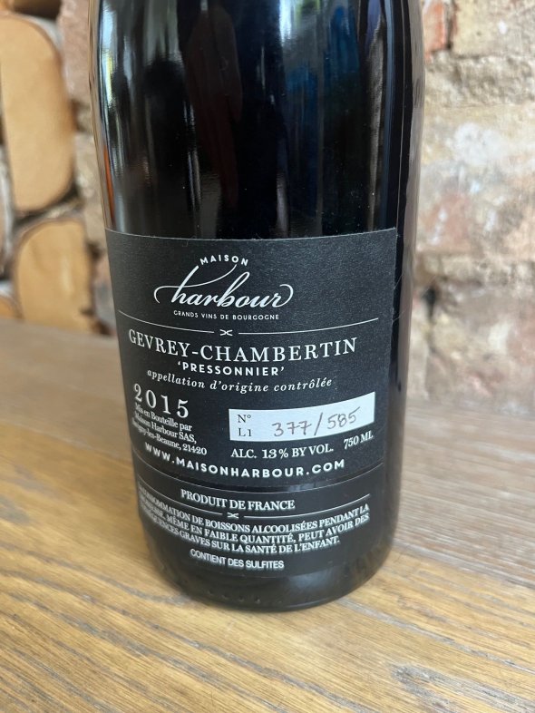 Maison Harbour, Gevrey-Chambertin, Pressonnier