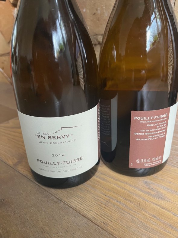 Denis Bouchacourt, Pouilly-Fuisse, En Servy