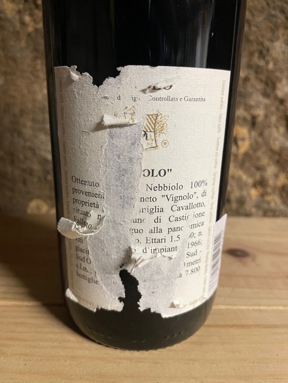 Cavallotto, Barolo, Vignolo Riserva